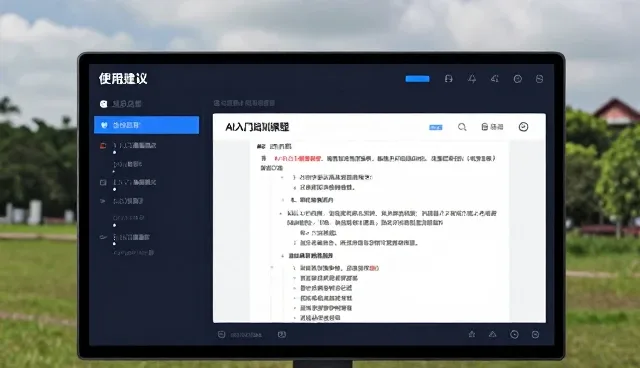 田间管理技术推广中的应用场景分析